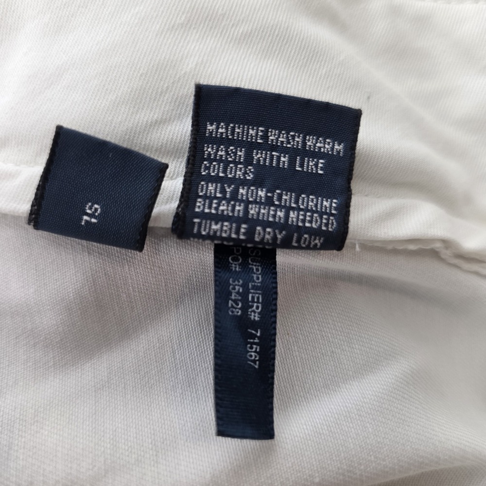 Polo Ralph Lauren Preston Pants Mens 40x32 White 40x28 Cotton Classic Fit Chino - Picture 5 of 10